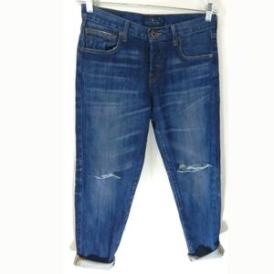 Lucky Brand Dylan Distressed Boyfriend Jeans